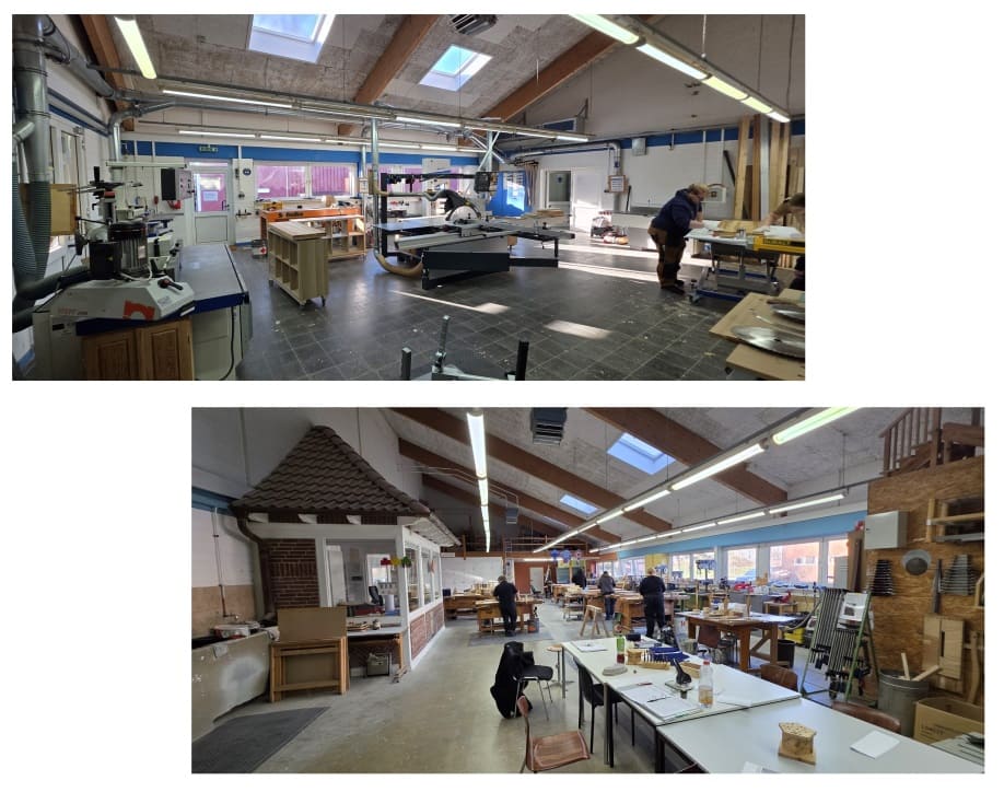 Ausbildung / Werkstätte der Zimmerei: Tischler im BQ Meldorf