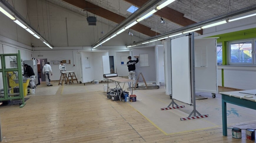 Ausbildung / Werkstatt: Maler bei BQ Meldorf